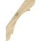 Ekena Millwork 6"W x 20"D x 28"H Olympic Rough Sawn Knee Brace, Douglas Fir BRC06X20X28OLY00RDF - alternate 2